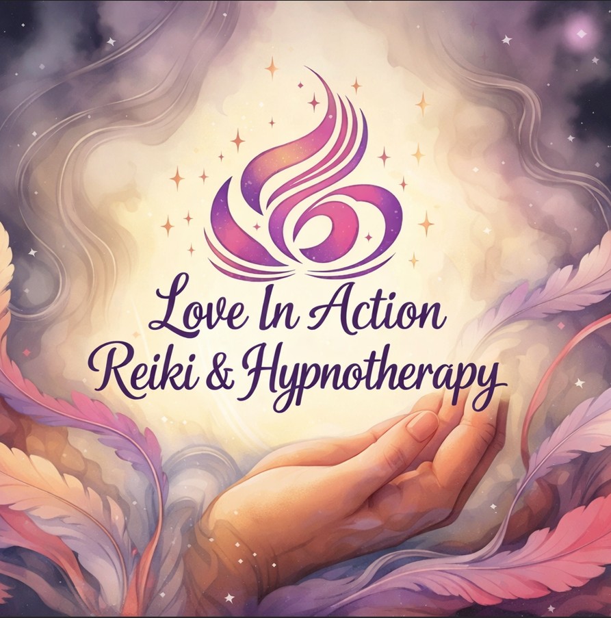 Book with Love In Action Reiki & Energy Healing Therapies